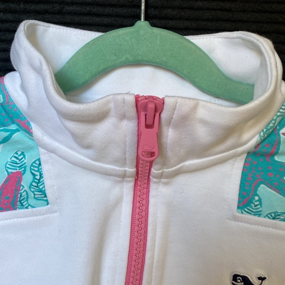 NWOT Vineyard Vines, Girls, Quarter -Zip (size L -14) - Picture 9 of 9